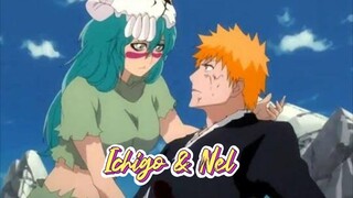 Moment ketika Ichigo kurasaki menyelamatkan Nel.....