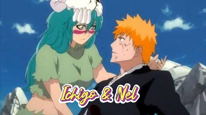 Moment ketika Ichigo kurasaki menyelamatkan Nel.....