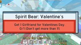 spirit bear valentines quest be like.... | bee swarm simulator