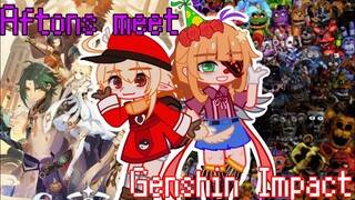 Aftons Meet Genshin Impact || 13k Special || Gacha Club