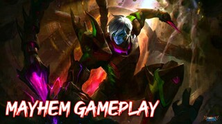 MAYHEM GAMEPLAY | BULLYING OP HEROES🤔 | 2 ALLIES AFK | MLBB