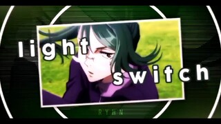 Maki Zenin [Light Switch] - Typography AMV Edit