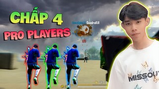 Đào Blus FF ⚔ 4 Pro Players | 1 Vs 4 | Đây là cách mà tôi xử lý !