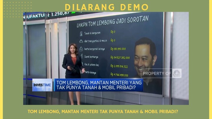 Mantan Mentri Tak Punya Mobil Dan Tanah?