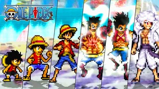 รวมท่าไม้ตายทุกร่างของลูฟี่ ในเกม ONE PIECE MUGEN