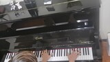 A zero-level piano player has been practicing for 8 months in order to play his favorite "Zhong". Th