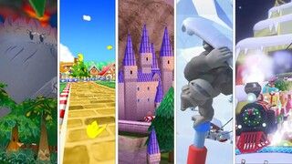 Evolution of Mountain Tracks in Mario Kart Games (1996 - 2022)