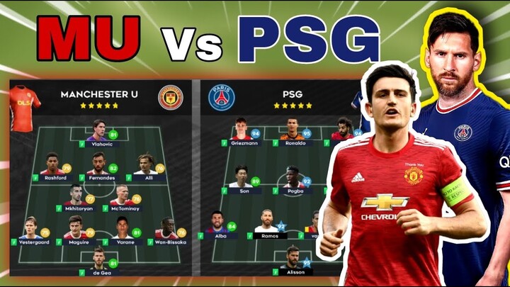 DLS 22 | Paris Saint-Germain Vs Manchester United | Harry Maguire Tấu Hài