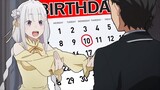 All Re:Zero Character Birthdays