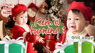 Cả nhà đi chụp hình Noel, GIVE AWAY dịp Kem tròn 1 tuổi 🎂🎂🎂