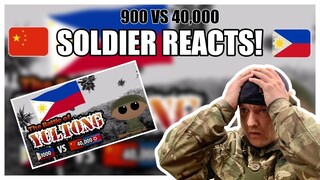 Battle of Yultong 40.000 Troops v 900 Philippine Troops (British Army Soldier Reacts)