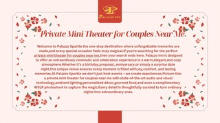 Private Mini Theater for Couples Near Me