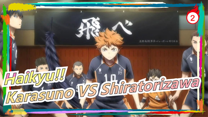 Haikyu!!|[Karasuno VS Shiratorizawa]Terbang! Gagak dari beton!_2