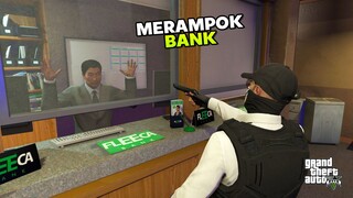 NEKAT MERAMPOK BANK SENDIRIAN DI SIANG HARI