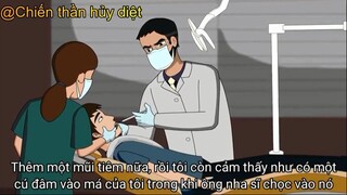 Hoạt hình kinh dị  ĐỪNG ĐI ĐẾN NHA SĨ #horrorstory