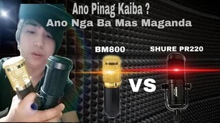 BM-800,  SETUP VS SHURE-PR200 SETUP REVIEW TAGALOG