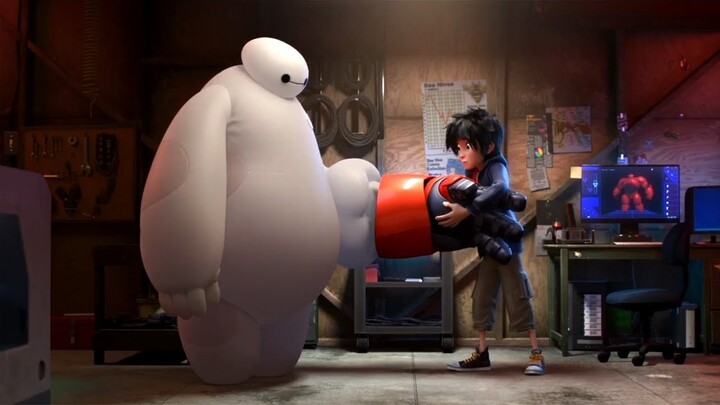 Big Hero 6 Training Scene