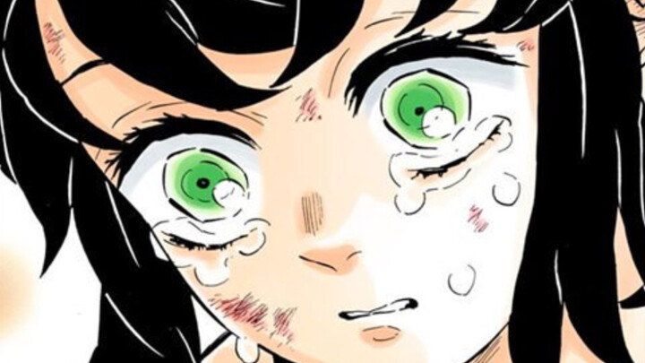 Kimetsu no Yaiba Inosuke Kuchihira menangis dengan energi tinggi