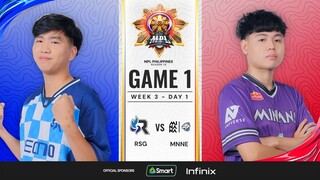 MPL PH S13 - W3D1 - RSG vs MNNE - GAME 1