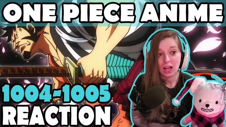 The SPIRIT of ODEN!! One Piece Episode 1004 - 1005 | Anime Reaction