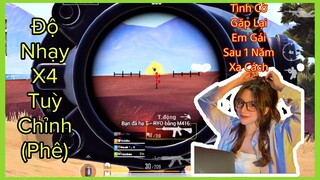 PUBG Mobile | Cảm Giác Khi Gặp Lại Em Gái Sau 1 Năm Xa Cách - Sấy X4 Ảo Tung Chảo | NhâmHN TV