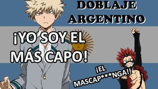 My hero academia (Nombres) - Doblaje argentino (Fedebpolito)