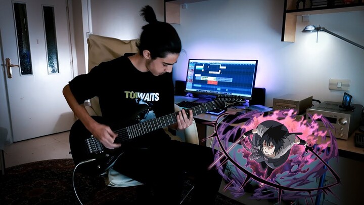 Sasuke's Revolution Theme - Junkyousha / Martyr || Guitar Cover by O.Minor