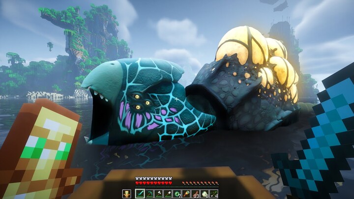 Turtle Leviathan in Minecraft