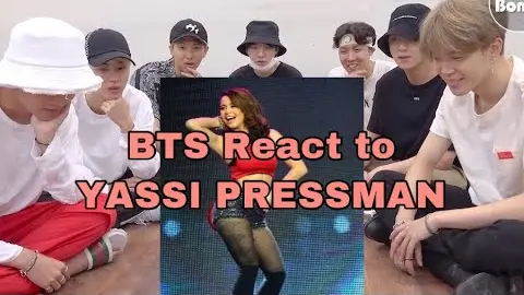 BTS reacting to Philippine Actress / BTS react to Yassi Dancing