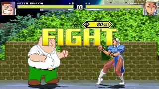 AN Mugen Request #2140: Peter Griffin VS Chun Li