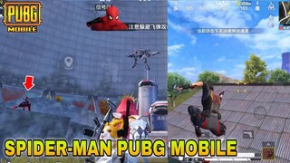 SPIDER-MAN MODE: NEW UPDATE SPIDER-MAN ON ERANGEL MAP PUBG MOBILE | GAME FOR PEACE !!!