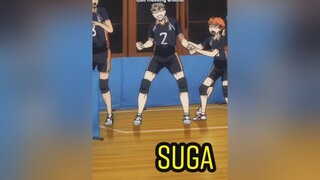 YOU calm down, SHEESH haikyuu edit fypシ anime sugawara