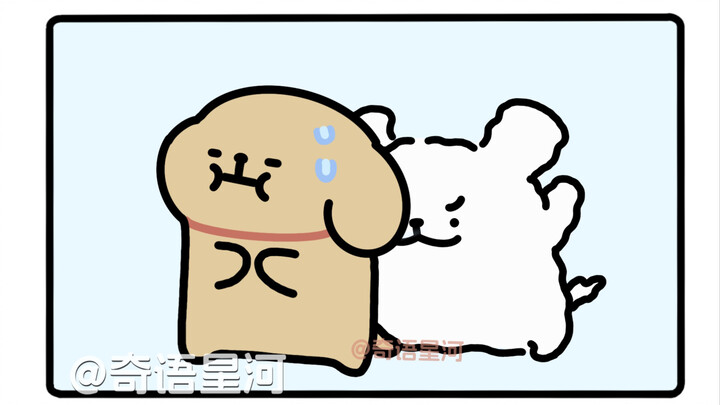 【线条小狗】小剧场——名鼻侦探小白