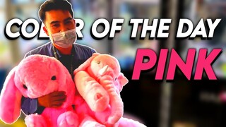 Jumbo stuffed toy in a claw machine?Di kasya sa butas,hinila ko na🤣😎 | Taiwan claw machine hunting