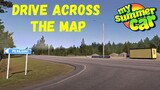 HOW BIG IS THE MAP in My Summer Car? Drive Across the Map (SLOW)