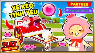 Mr Vịt tiêu 15000 Xu Tim MUA Xe Kéo Tình Yêu Play Together !!