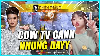 Cow TV Giả Ngu Để Làm Người Hùng Đên Phút Cuối Gánh Nhung Dayy Top 1 Rank Tử Chiến