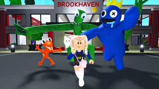 Rainbow Friends Showed Up in Brookhaven School?! 🏡 - Sub Teacher PART TWO