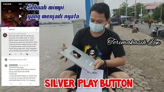 UNBOXING SILVER PLAY BUTTON DI ALAM TERBUKA 😂 - TERIMAKASIH SAHABAT MARGA ANIME ❤️❤️