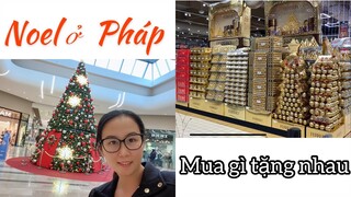 Cuộc sống pháp | Chồng Tây đưa thẻ cho vợ ngắm kim cương | Noel ở trung tâm mua sắmToulouse Blagnac