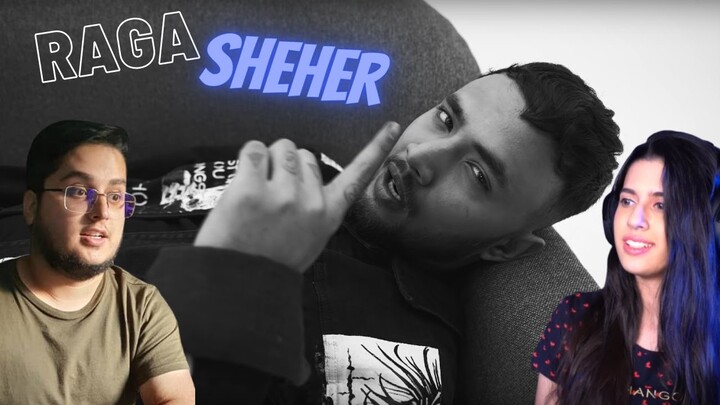 Raga - Sheher (Official Video) | REACTION | Prod. By Yawar | Def Jam India | Siblings React