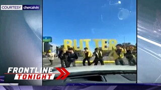 BTS, nagpakilig sa mga motorista sa kanilang crosswalk concert