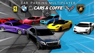 Cars & Coffee in Car Parking Multiplayer