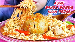 ASMR BAKSO BOGEM KUAH PEDAS | ULUL ASMR MUKBANG INDONESIA