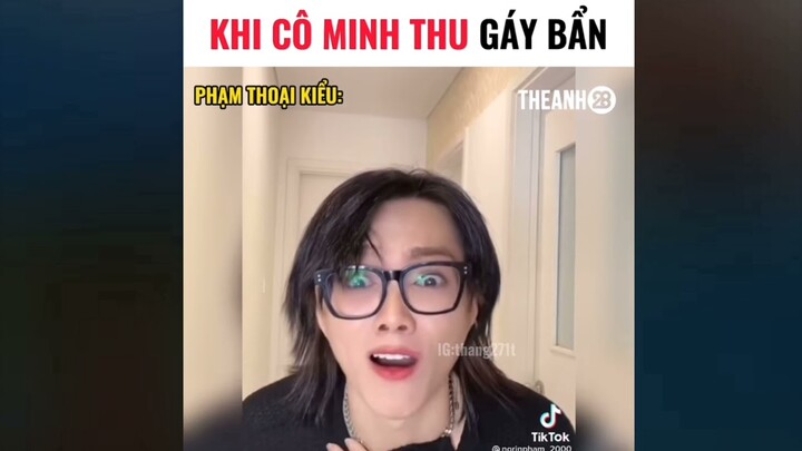 Cô Giáo Phạm Thoại reaction khi Cô Giáo Minh Thu gáy bẩn | cre Theanh28