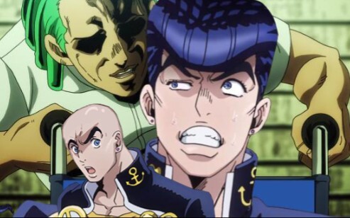 [Dubbing Jepang] Josuke, saatnya mencukur rambutmu~