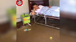 câu cá trên giường #funny