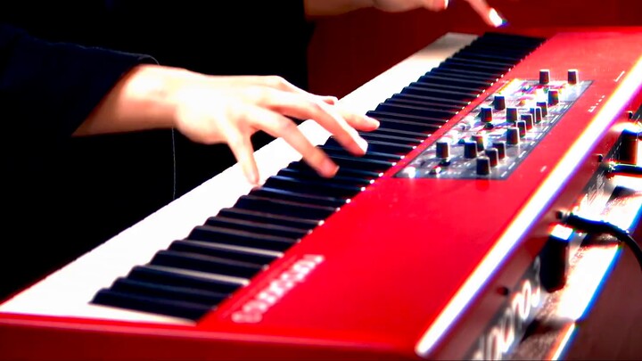 [Kimetsu no Yaiba Yuguo Chapter OP] "Reverberating Sange" Aimer adalah penampilan piano yang sulit!