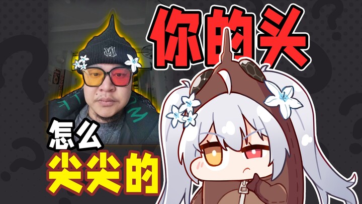 那我问你，头尖尖的有推理能力吗？