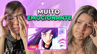 REAGINDO A   -  "7minutoz  | Rap da Hinata (Naruto) - SE FOR POR VOCÊ "